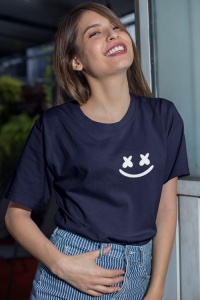 Classic Smile (Navy Blue)